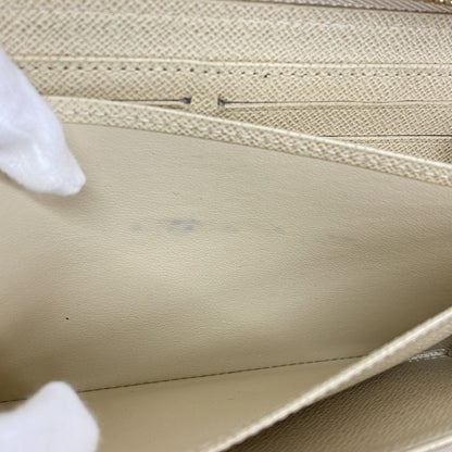 Louis Vuitton Damier Azur Zippy Wallet N41660 White