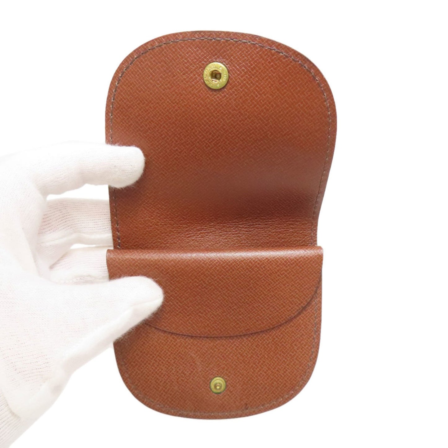 Louis Vuitton M61970 Porte Monnaie-Gousse Coin Case Monogram Canvas