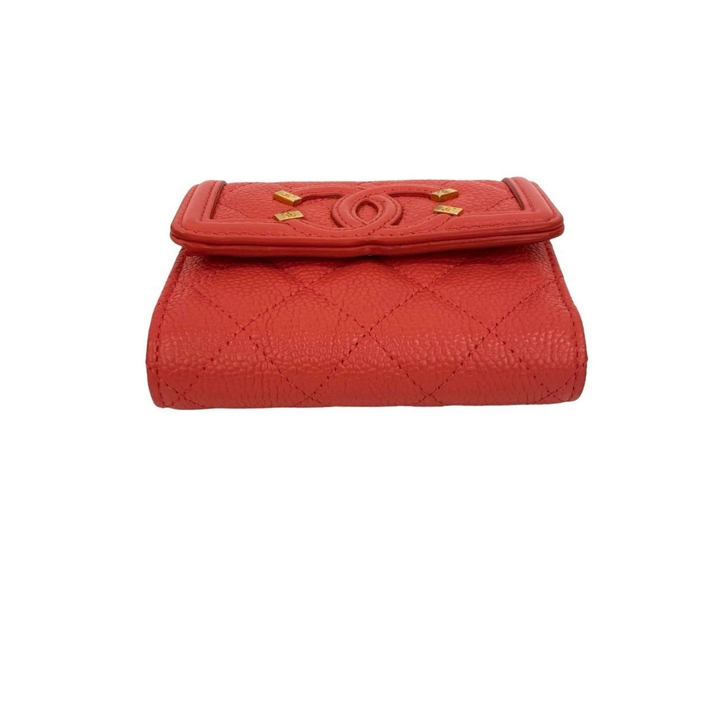 Chanel Cc Figurine Compact Wallet