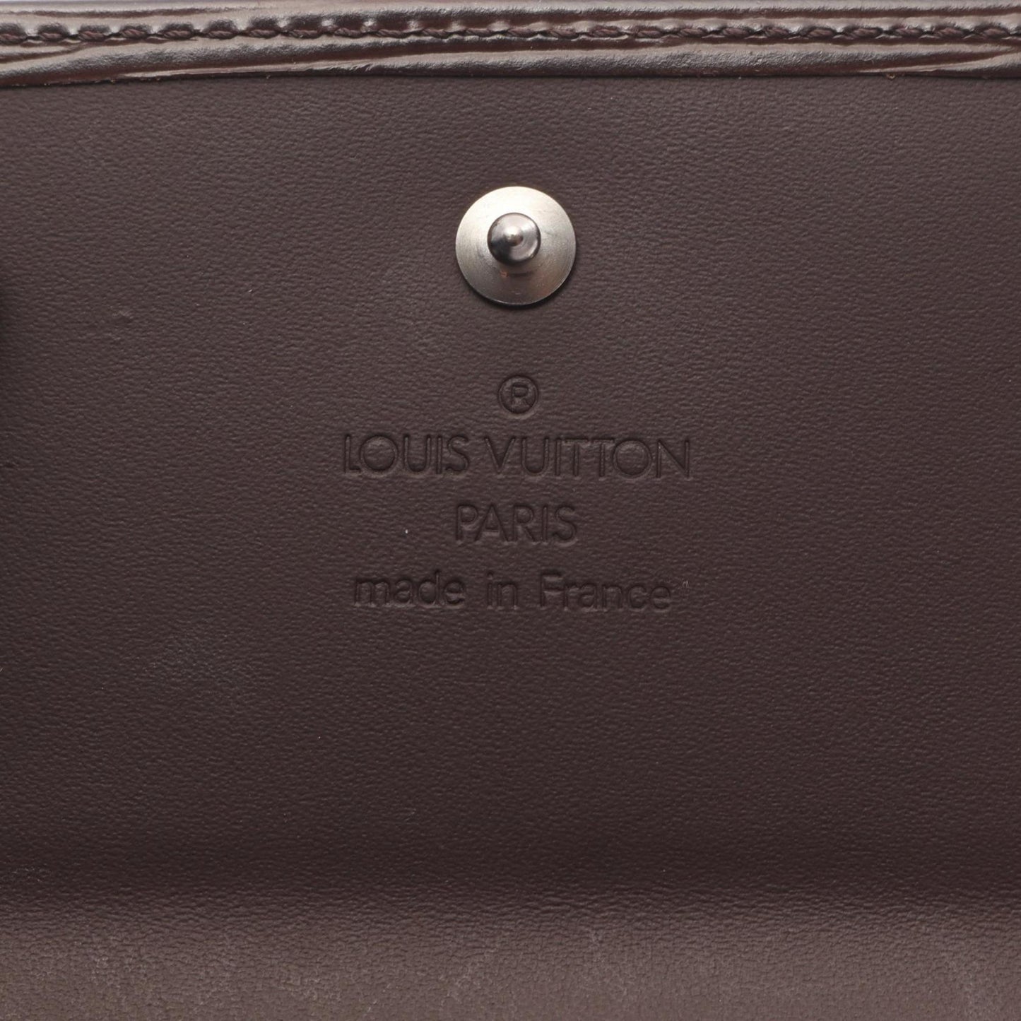 Louis Vuitton Porte-Monnaie Bi-E Carte Credit Double-Hook Wallet