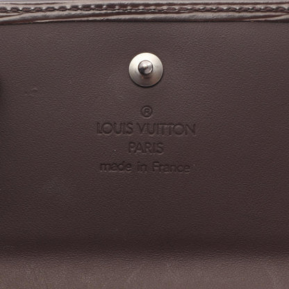 Louis Vuitton Porte-Monnaie Bi-E Carte Credit Double-Hook Wallet
