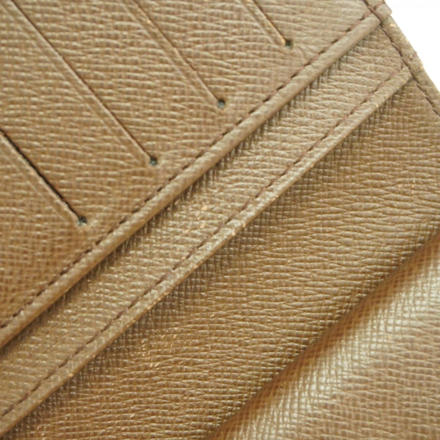 Louis Vuitton Damier Porte Monnaie Bi-Fold Viennois Wallet N61664 Ebene