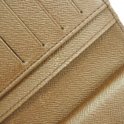 Louis Vuitton Damier Porte Monnaie Bi-Fold Viennois Wallet N61664 Ebene