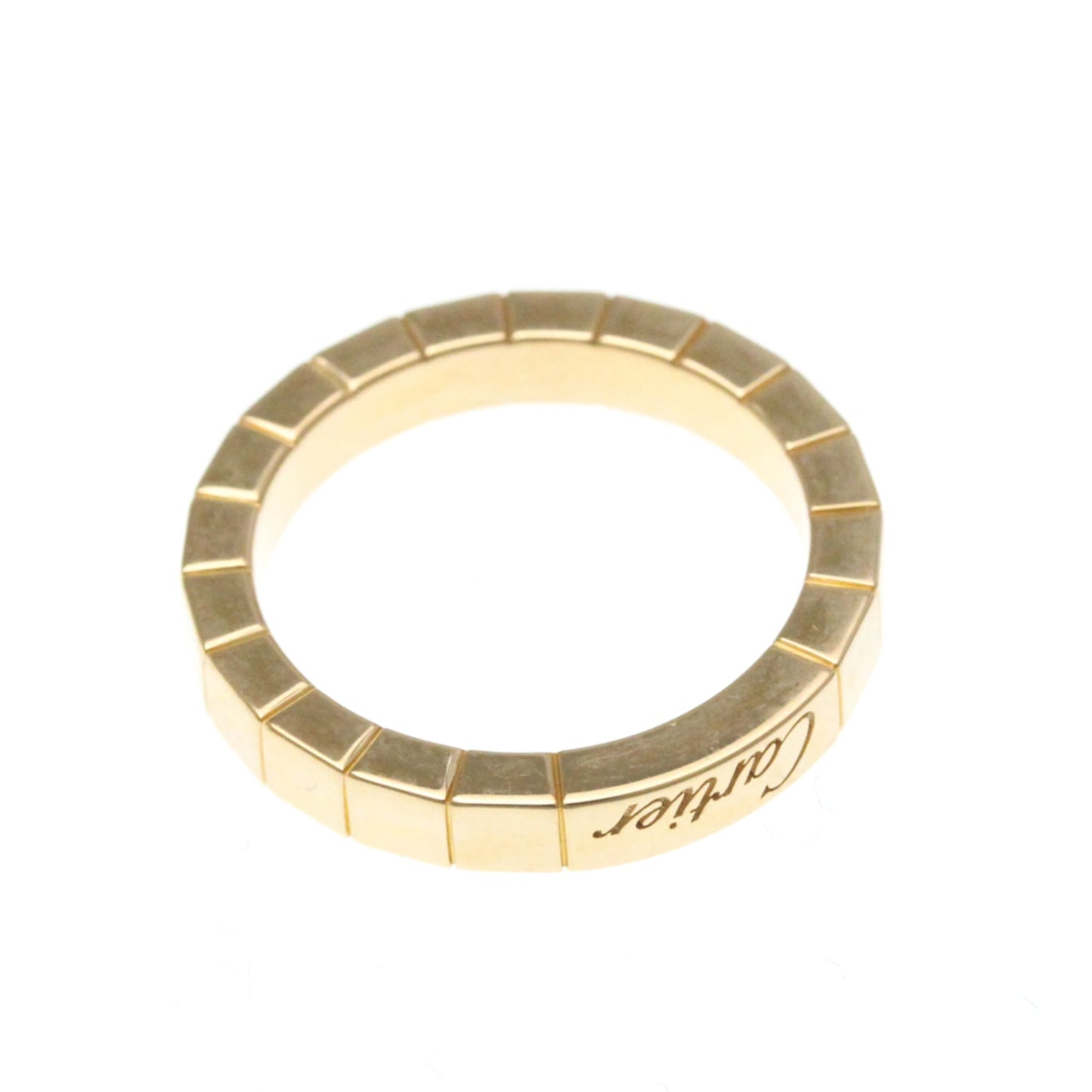 Cartier Lanieres Pink Gold (18K) Fashion No Stone Band Ring Pink Gold