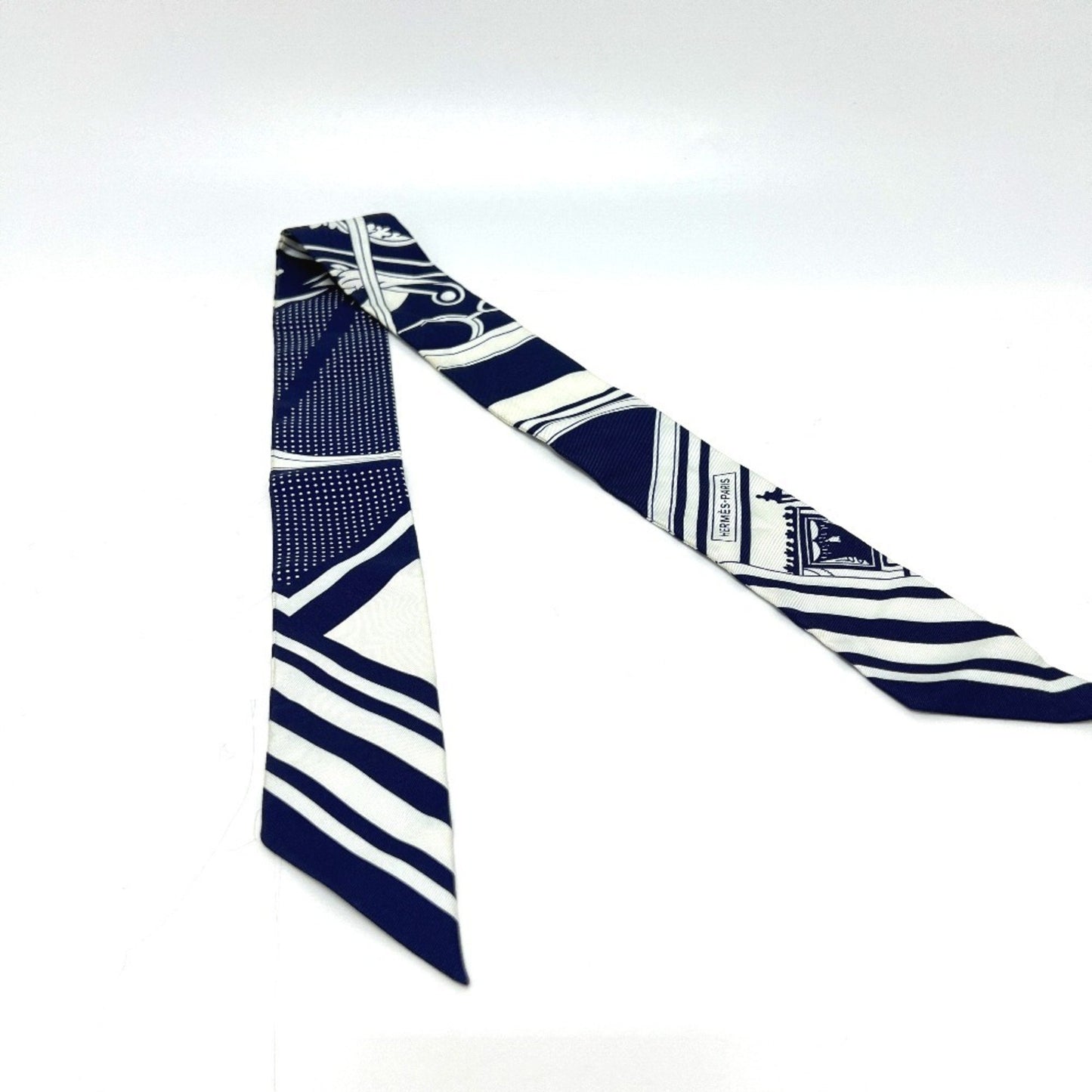 Hermes Washington'S Carriage Twilly Scarf