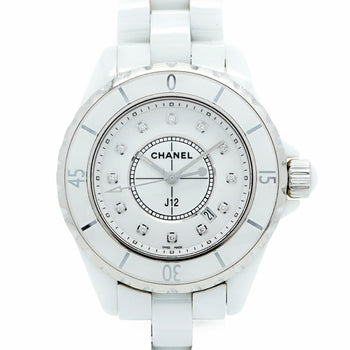 Chanel J12 H1628 White Dial