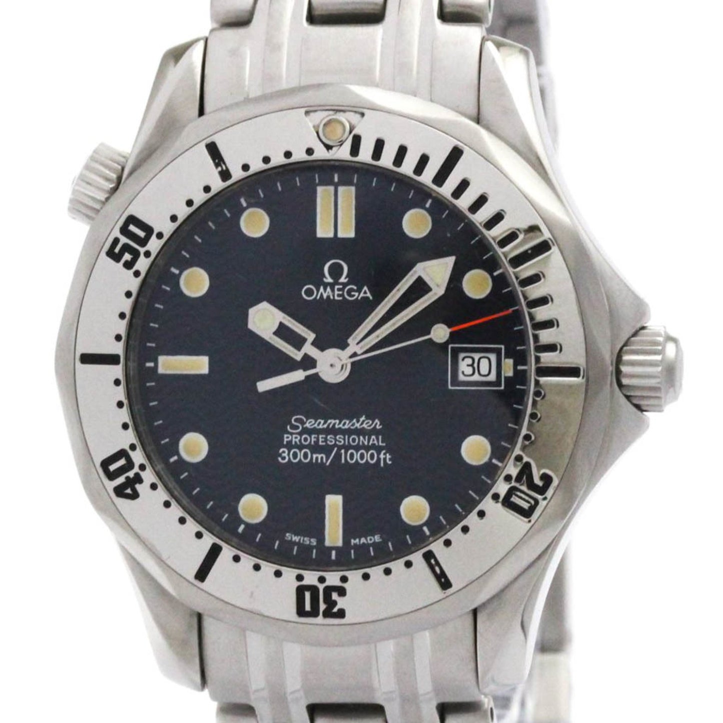 Omega Seamaster Professional 300M Steel Mid Size Watch 2562.80 Polished