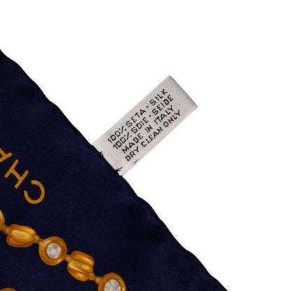 Chanel Jewelry Jewel Pattern Scarf