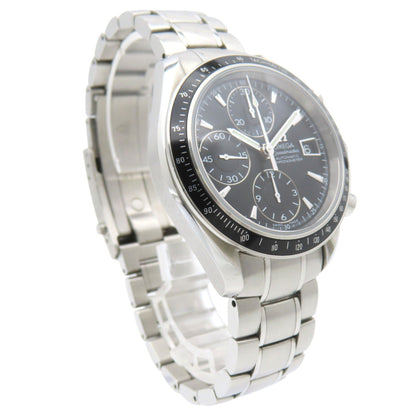 Omega Speedmaster Date 3210.50 Automatic Watch Stainless Steel Black Dial 0327 Omega