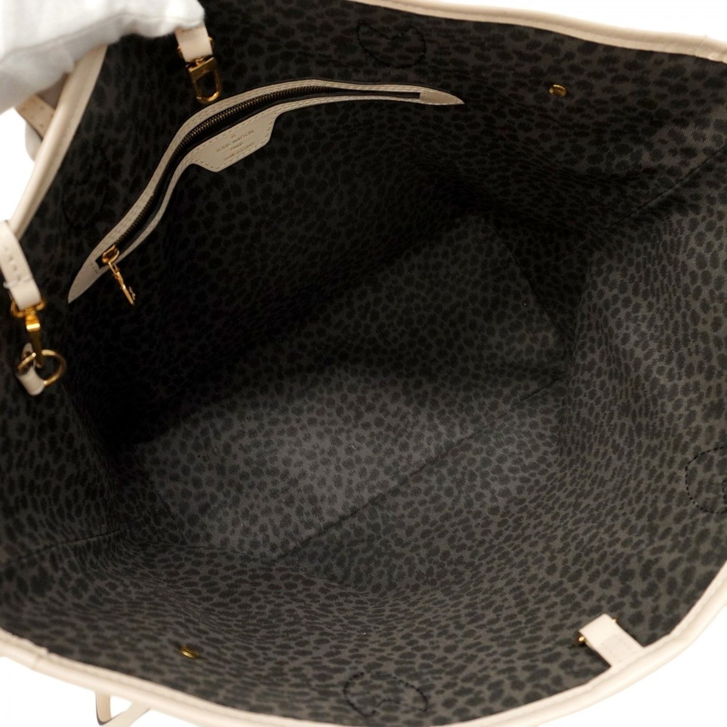 Louis Vuitton Tote Bag Monogram Wild At Heart Neverfull Mm M45819 Crme