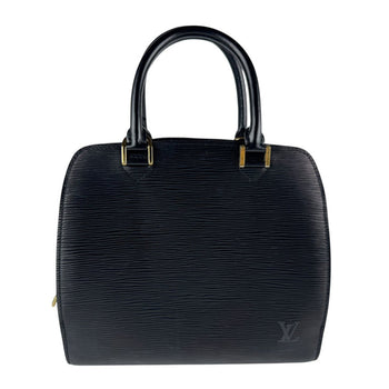 Louis Vuitton Epi Pont Neuf Handbag In Black And Gold