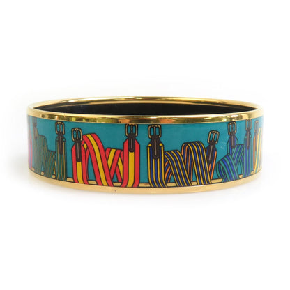 Hermes Herms Bangle Bracelet In Enamel