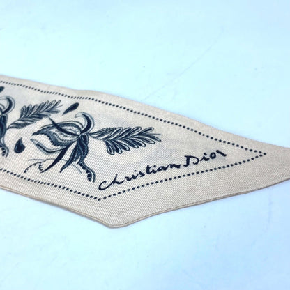 Christian Dior Dior Logo Mitza Bandeau Scarf