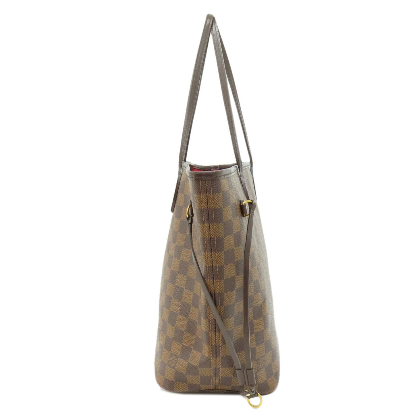 Louis Vuitton N41358 Neverfull Mm Damier Ebene Tote Bag Canvas