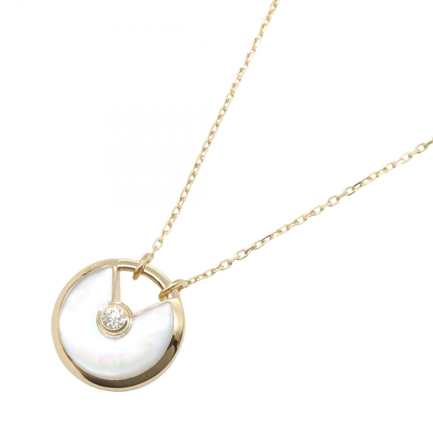 Cartier Amulet Mother-Of-Pearl 1Pd Necklace