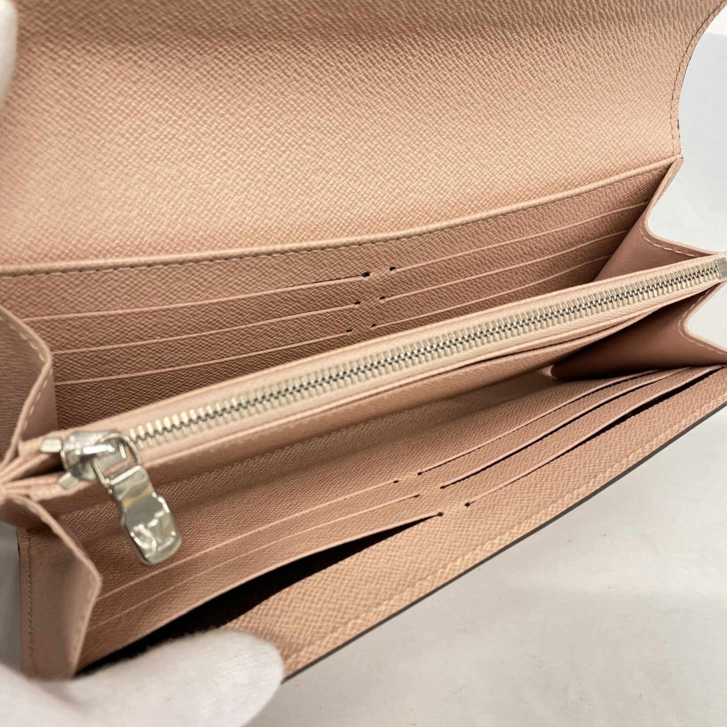 Louis Vuitton Epi Leather Portefeuille Sarah M61216 Rose Ballerine