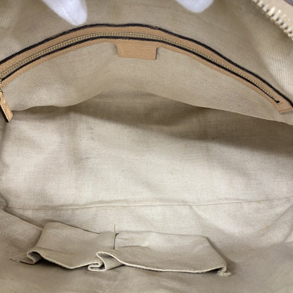 Gucci Handbag Guccissima Horsebit 247286 Leather Beige Champagne 2-Way Bag