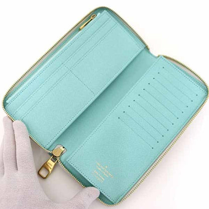 Louis Vuitton Zippy Wallet Vertical Round Long Damier Heritage N40675 A