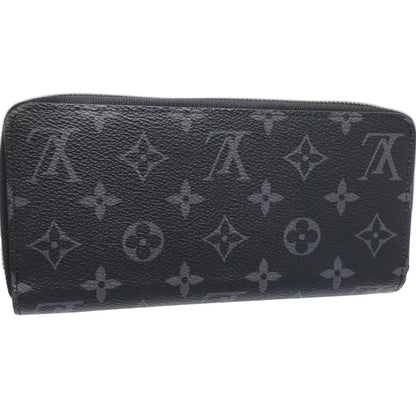 Louis Vuitton Louis Vuitton Long Wallet M11611 Zippy Horizontal Monogram Eclipse Noir 181288