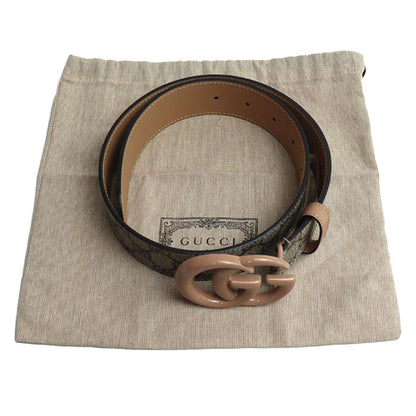 Gucci Gg Marmont Supreme Canvas Belt