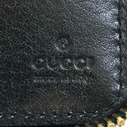 Gucci Diamante Round Wallet 224256 Green Canvas