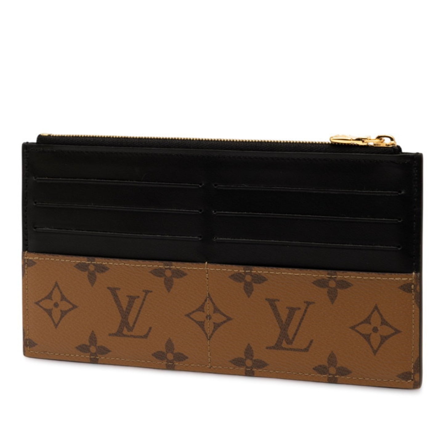 Louis Vuitton Monogram Reverse Slim Purse Long Wallet M80390 Macaron Leather