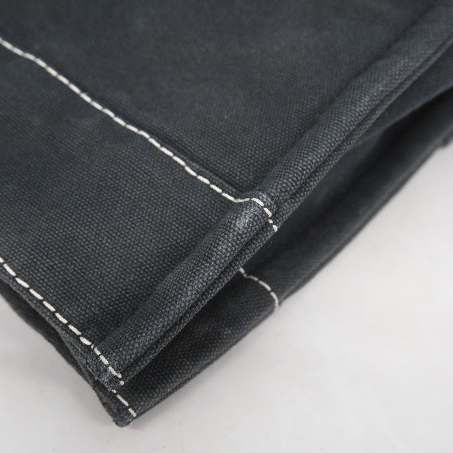 Hermes Herms Deauville Mm Canvas Tote Bag