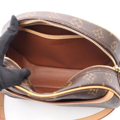 Louis Vuitton Blois Monogram Shoulder Bag Coated Canvas Leather