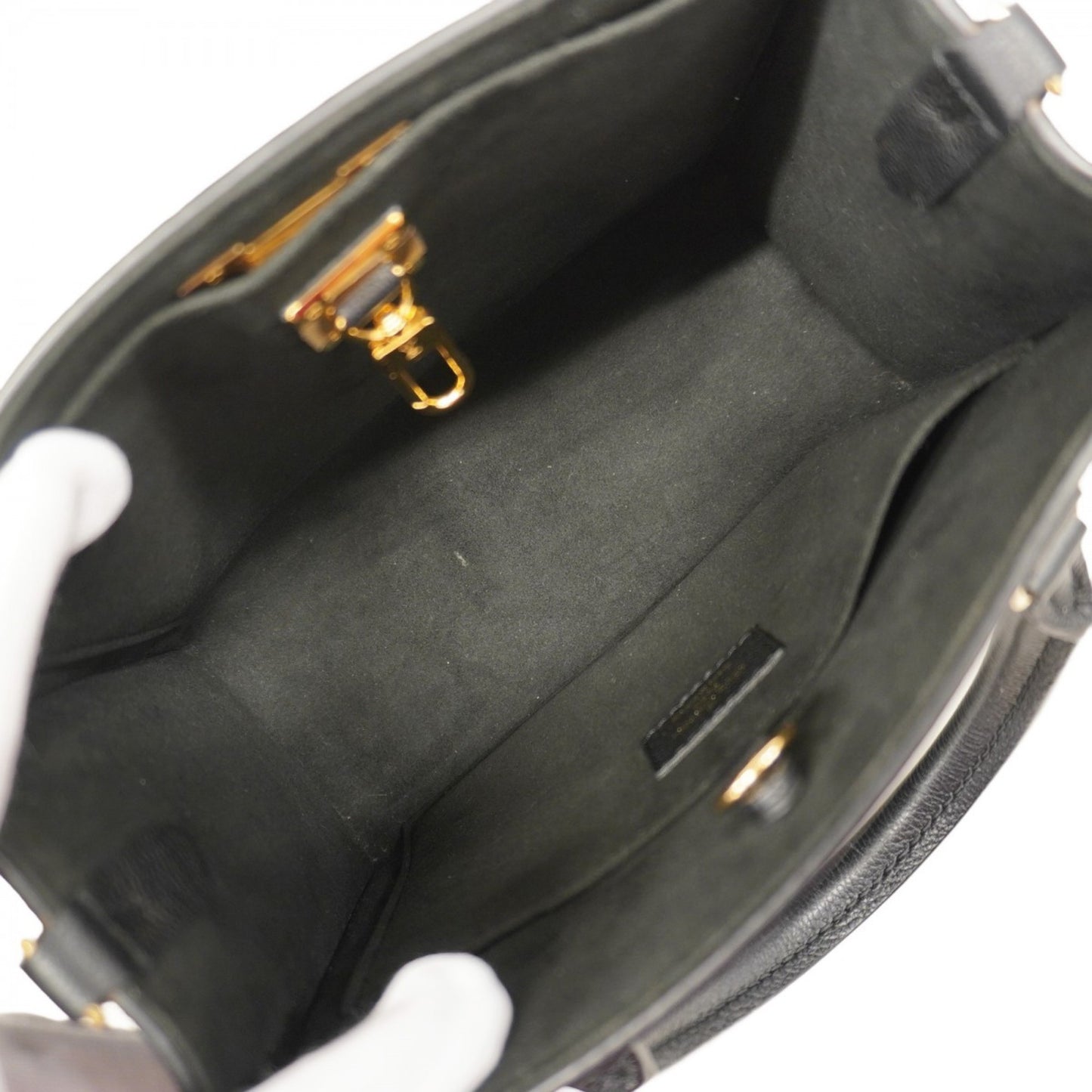 Louis Vuitton Lock & Go Handbag M22311 Noir 2-Way Bag