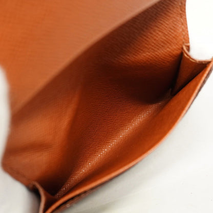 Louis Vuitton Monogram Envelope Carte De Visite Business Card Holder M62920 Brown