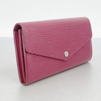 Louis Vuitton Epi Portefeuille Sarah Long Wallet M60580 Fuchsia