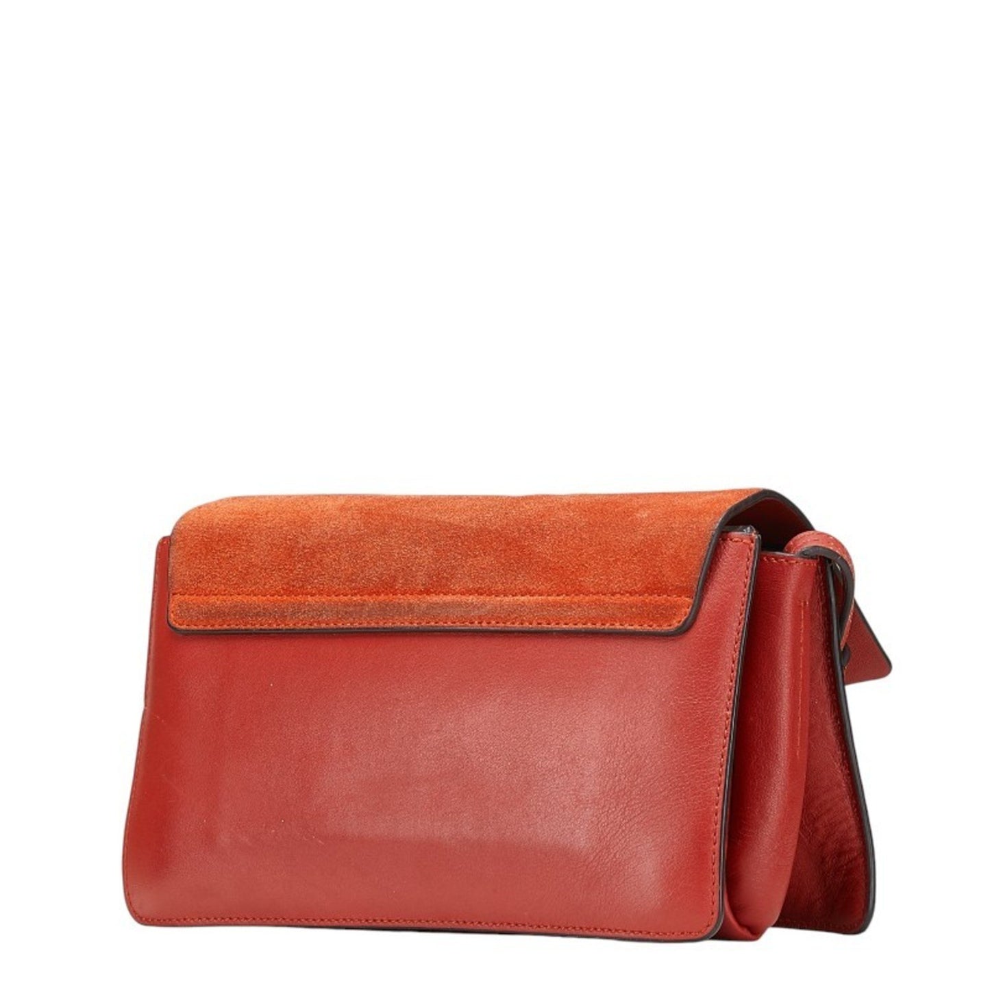 Chlo Chloe Faye Small Crossbody Shoulder Bag In Red Suede