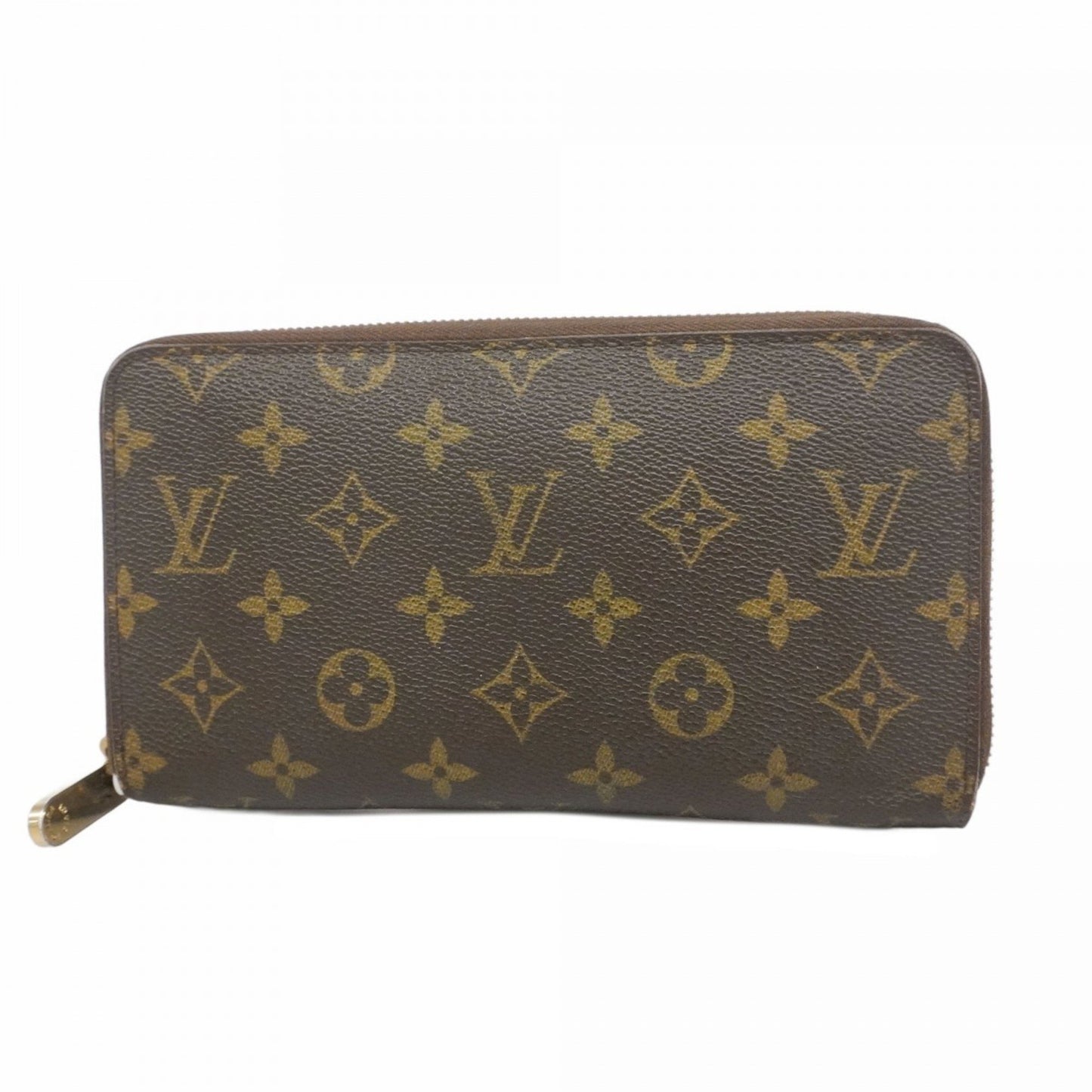 Louis Vuitton Monogram Zippy Organizer Long Wallet M60002 Brown