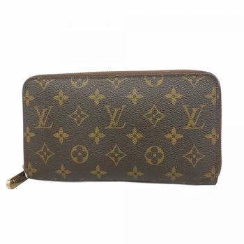 Louis Vuitton Monogram Zippy Organizer Long Wallet M60002 Brown