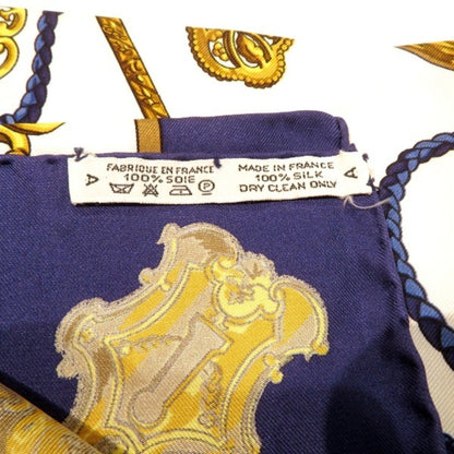Hermes Carr 90 Key Motif Large Scarf/Muffler For Women