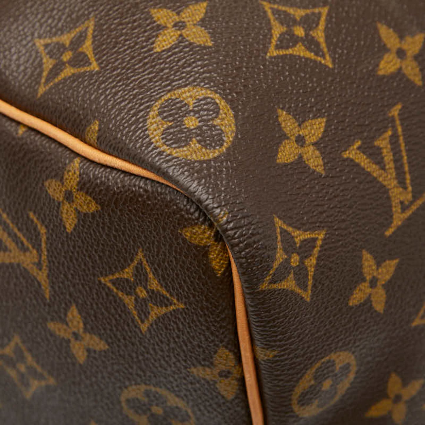 Louis Vuitton Monogram Keepall 50 Boston Bag M41426 Brown Leather