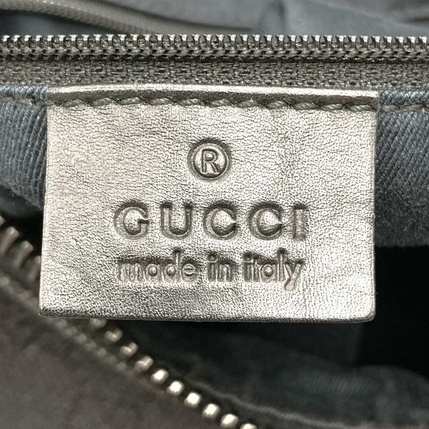 Gucci 101292 Shoulder Bag/Handbag In Black Gg Canvas