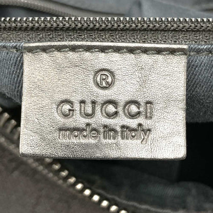 Gucci 101292 Shoulder Bag/Handbag In Black Gg Canvas