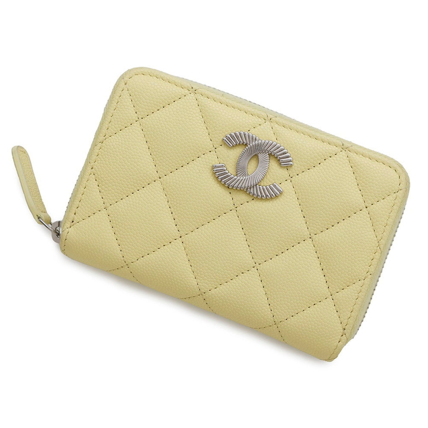 Chanel Wallet/Coin Case Matelasse Coco Mark Cavi Skin Ap4332 Chanel Wallet