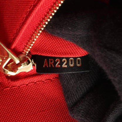 Louis Vuitton On The Go Gm Shoulder Bag In Coated Canvas And Leather With Monogram Giant Reverse