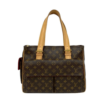 Louis Vuitton Louis Vuitton Multiply Cite Monogram Leather Tote Bag Handbag Brown 28561