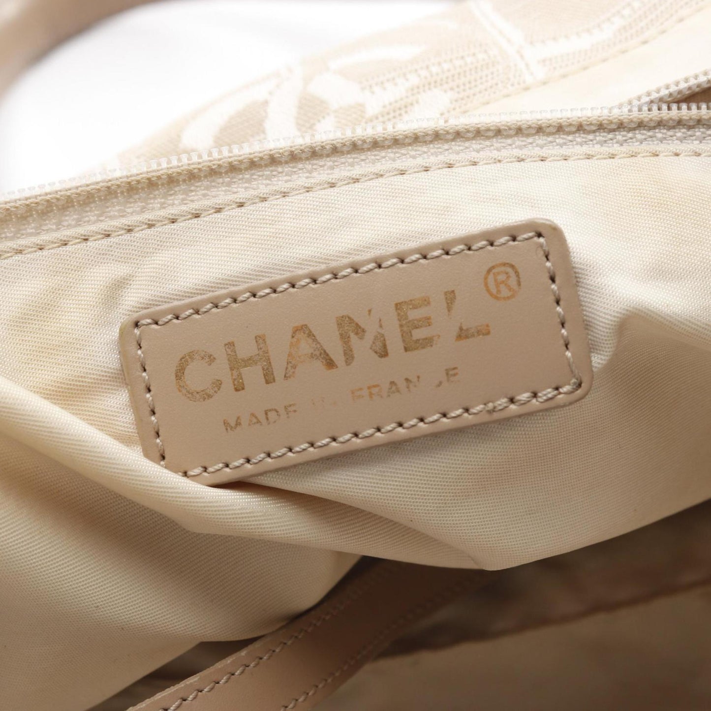 Chanel New Travel Line Mm Tote Bag