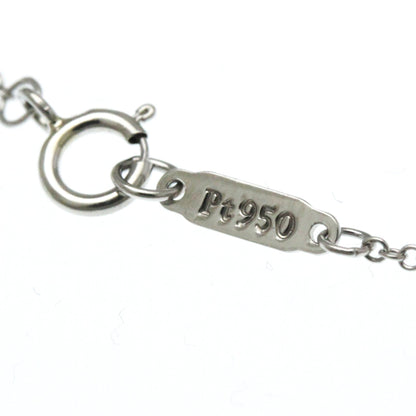 Tiffany Open Circle Mini Necklace Platinum Diamond Men
