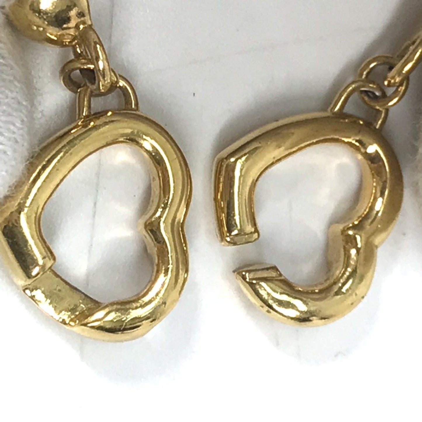 Louis Vuitton M6758F Monogram "Say Yes" Heart Bangle Bracelet In Canvas