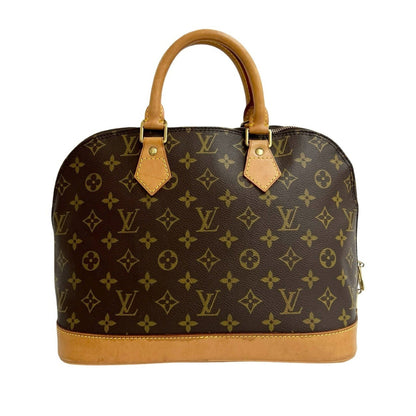 Louis Vuitton Vintage Alma Pm Monogram Leather Handbag/Mini Boston Bag
