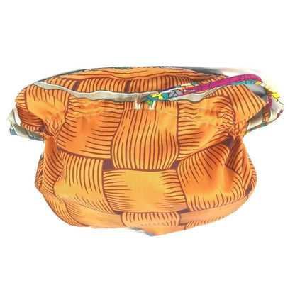 Hermes Petit H Drawstring Makeup Pouch