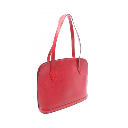 Louis Vuitton Epi Leather Lussack Shoulder Bag In Castilian Red