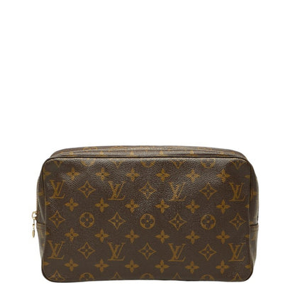 Louis Vuitton Monogram True Toilet 28 Second Bag/Clutch Bag M47522 Brown