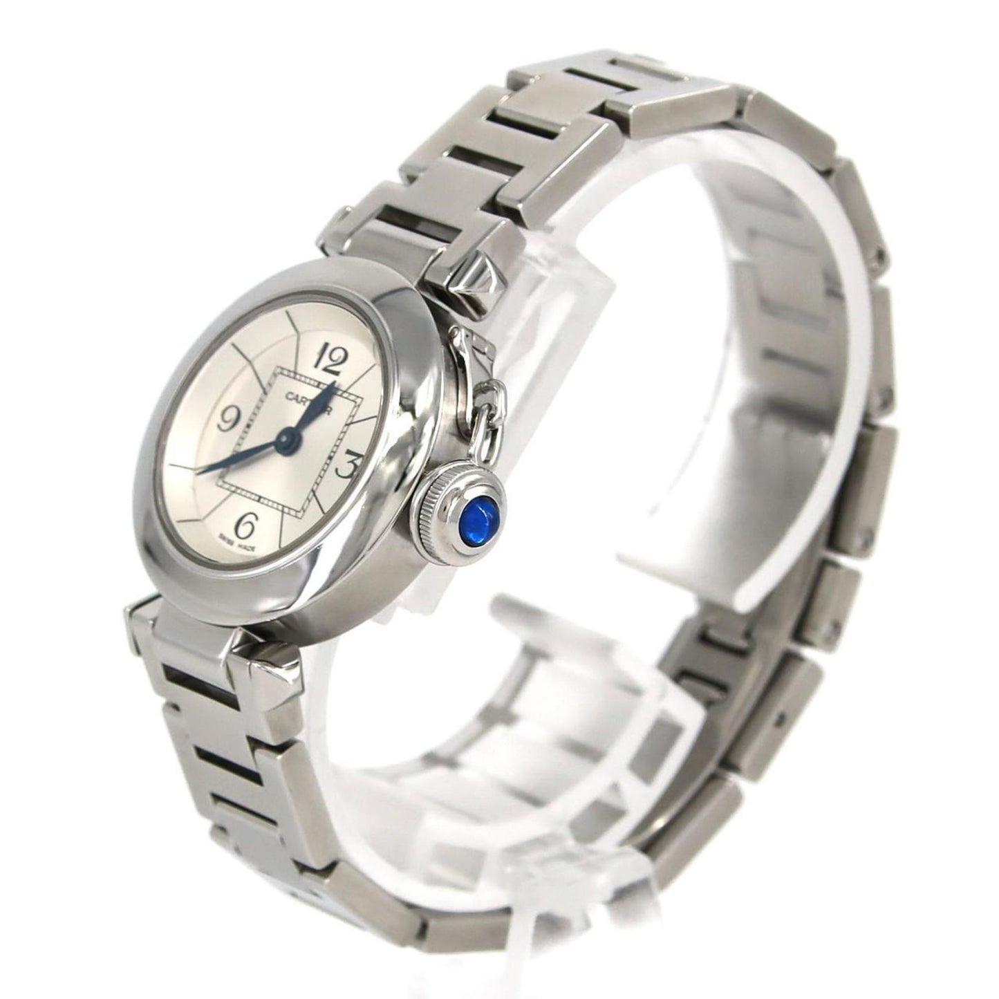 Cartier Miss Pasha W3140007 Ss Quartz Watch