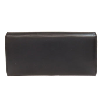 Salvatore Ferragamo Gancini Hardware Long Leather Wallet
